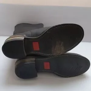 Mason | Shoes | Mason Black Leather Work Bootsz 9eee | Poshmark